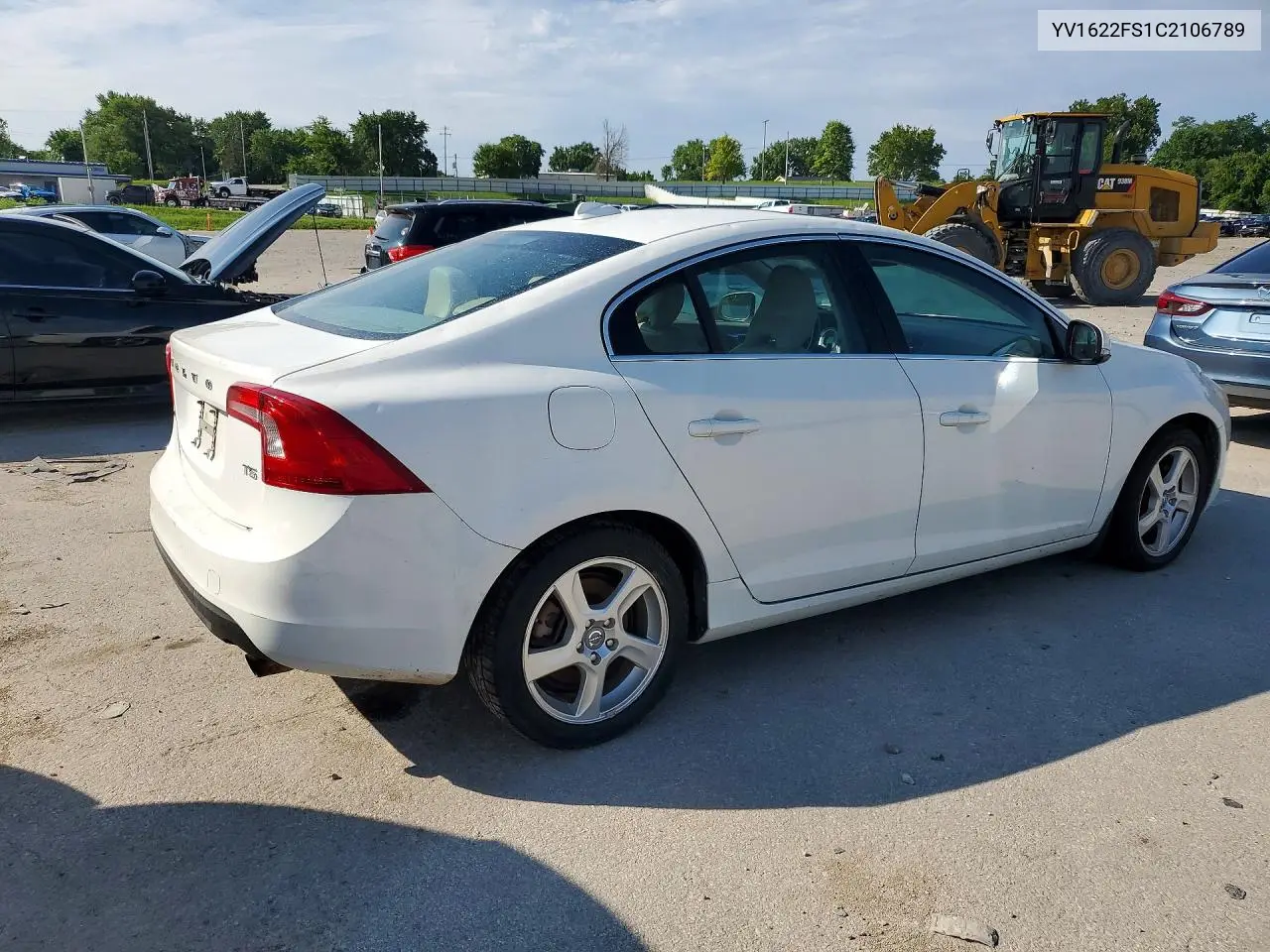2012 Volvo S60 T5 VIN: YV1622FS1C2106789 Lot: 60296546