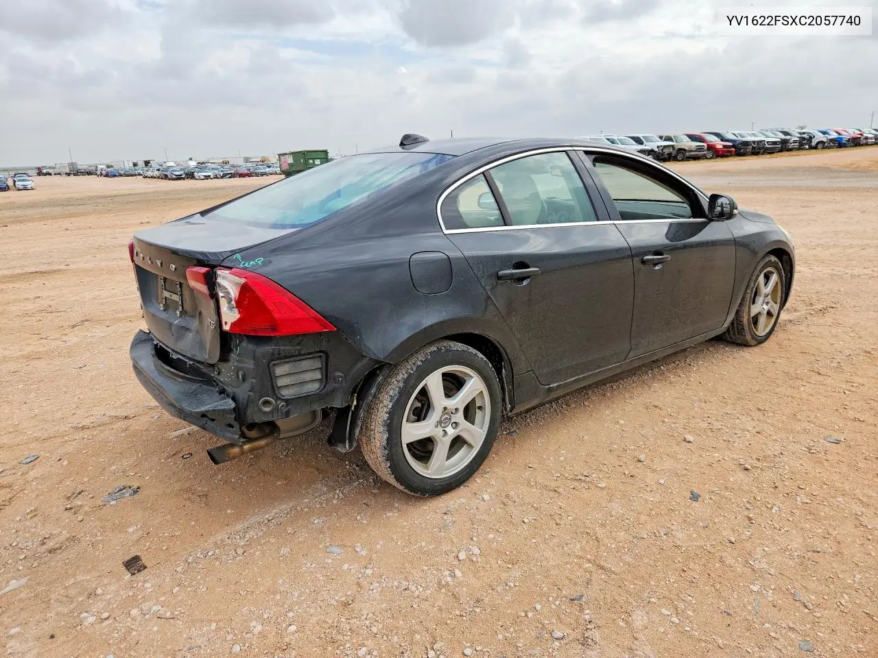 2012 Volvo S60 T5 VIN: YV1622FSXC2057740 Lot: 60586706