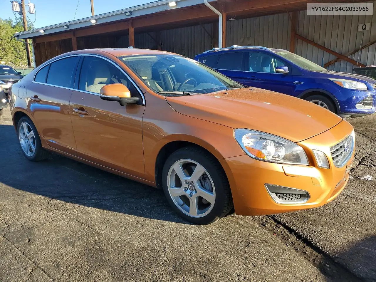 2012 Volvo S60 T5 VIN: YV1622FS4C2033966 Lot: 60648246