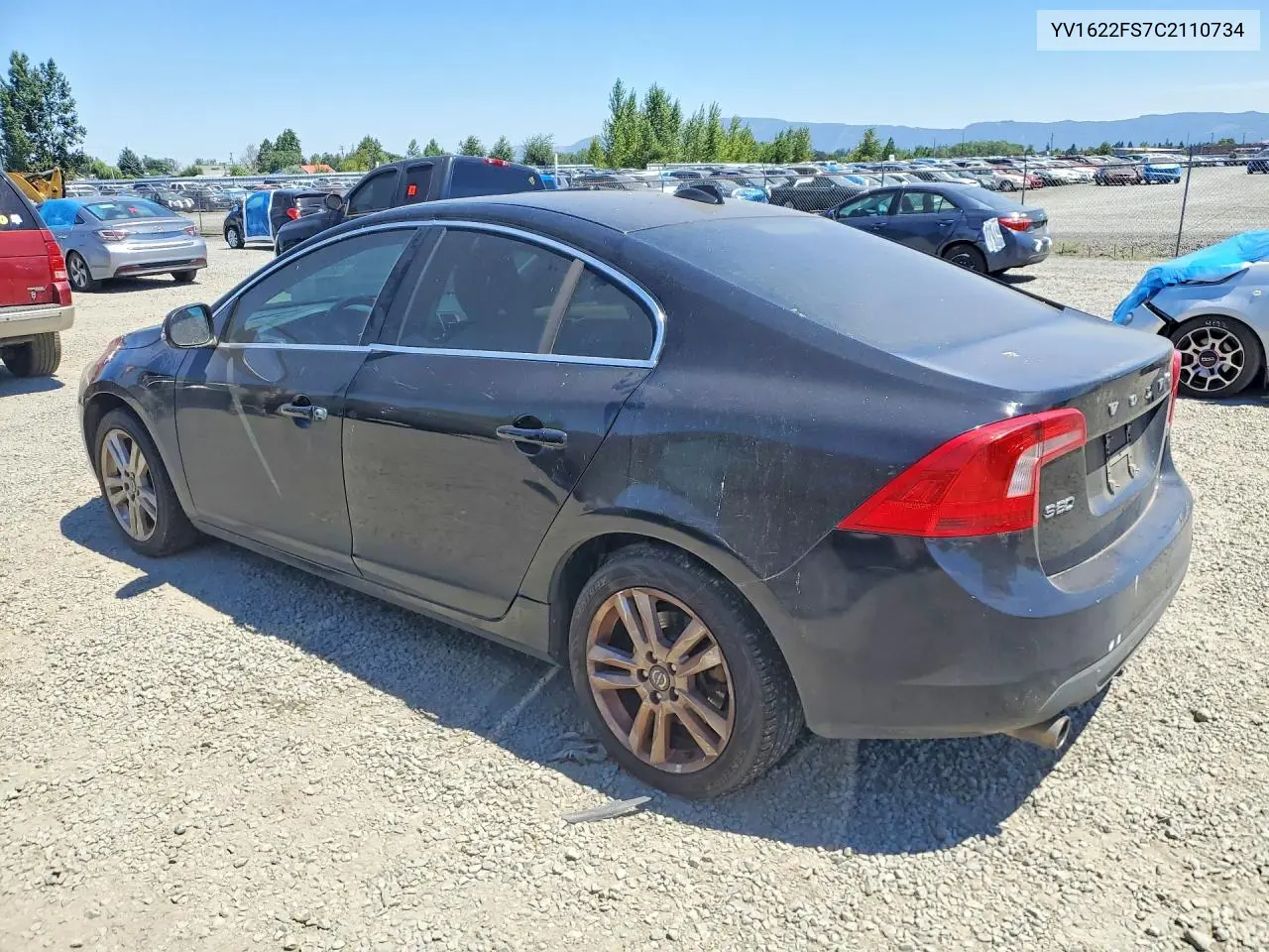 2012 Volvo S60 T5 VIN: YV1622FS7C2110734 Lot: 60980756