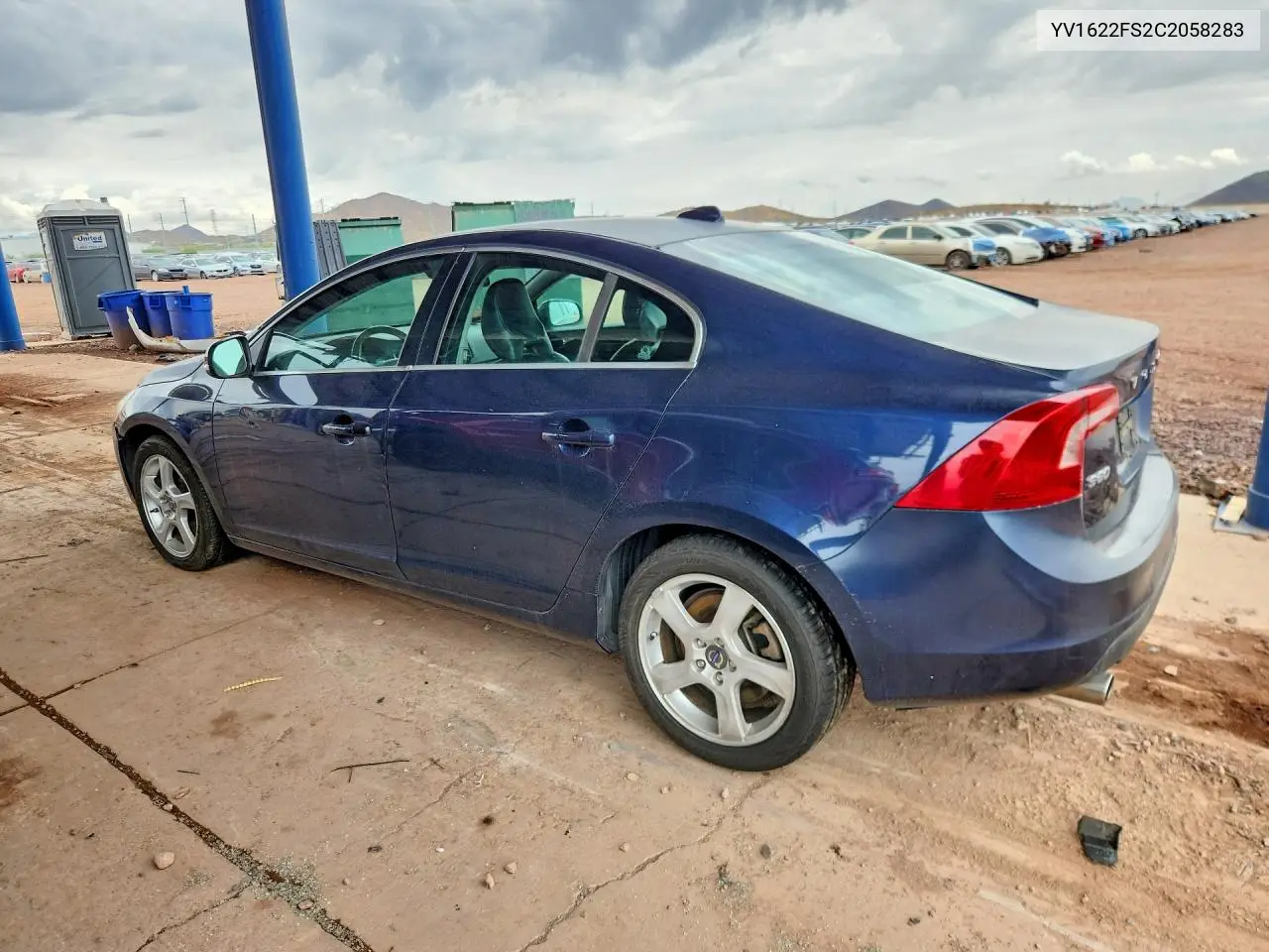 2012 Volvo S60 T5 VIN: YV1622FS2C2058283 Lot: 60993036