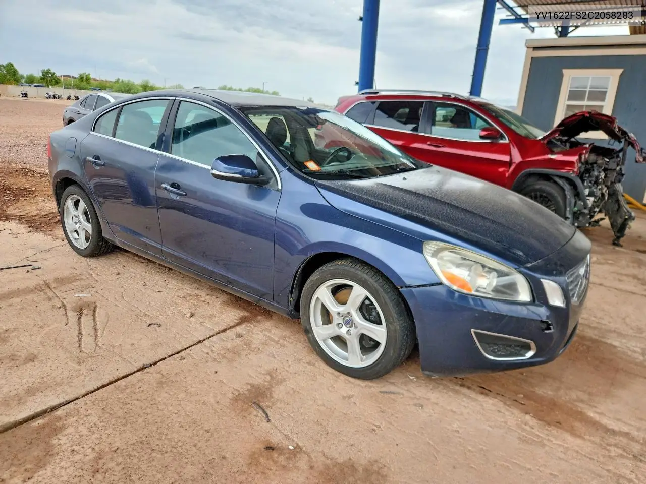 2012 Volvo S60 T5 VIN: YV1622FS2C2058283 Lot: 60993036