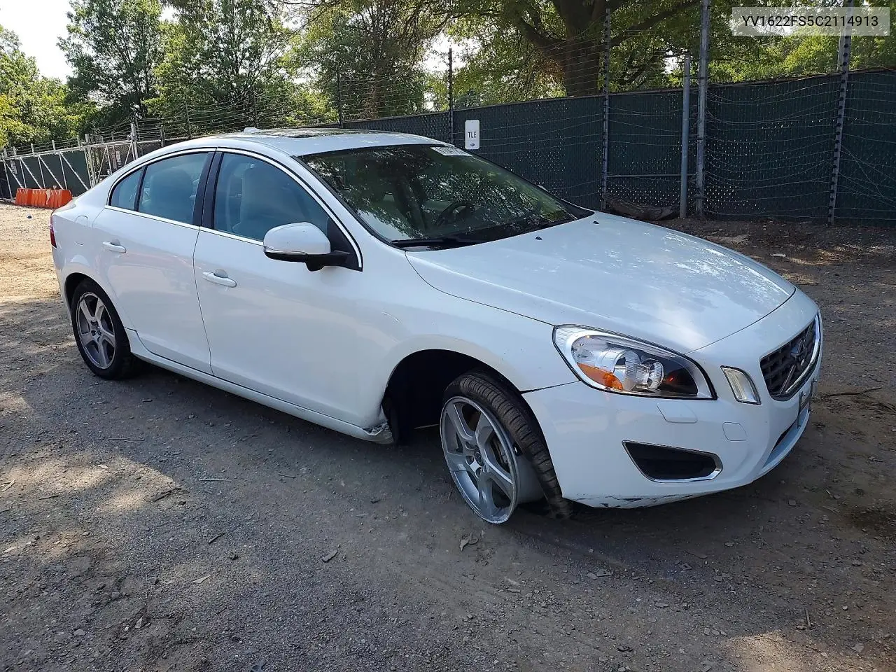 2012 Volvo S60 T5 VIN: YV1622FS5C2114913 Lot: 61041186