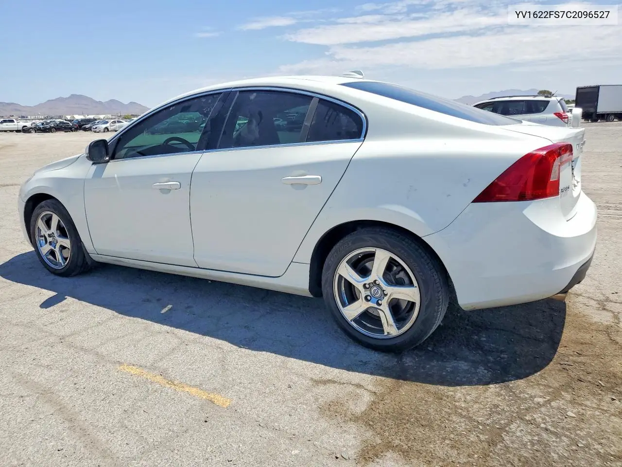 2012 Volvo S60 T5 VIN: YV1622FS7C2096527 Lot: 61562876