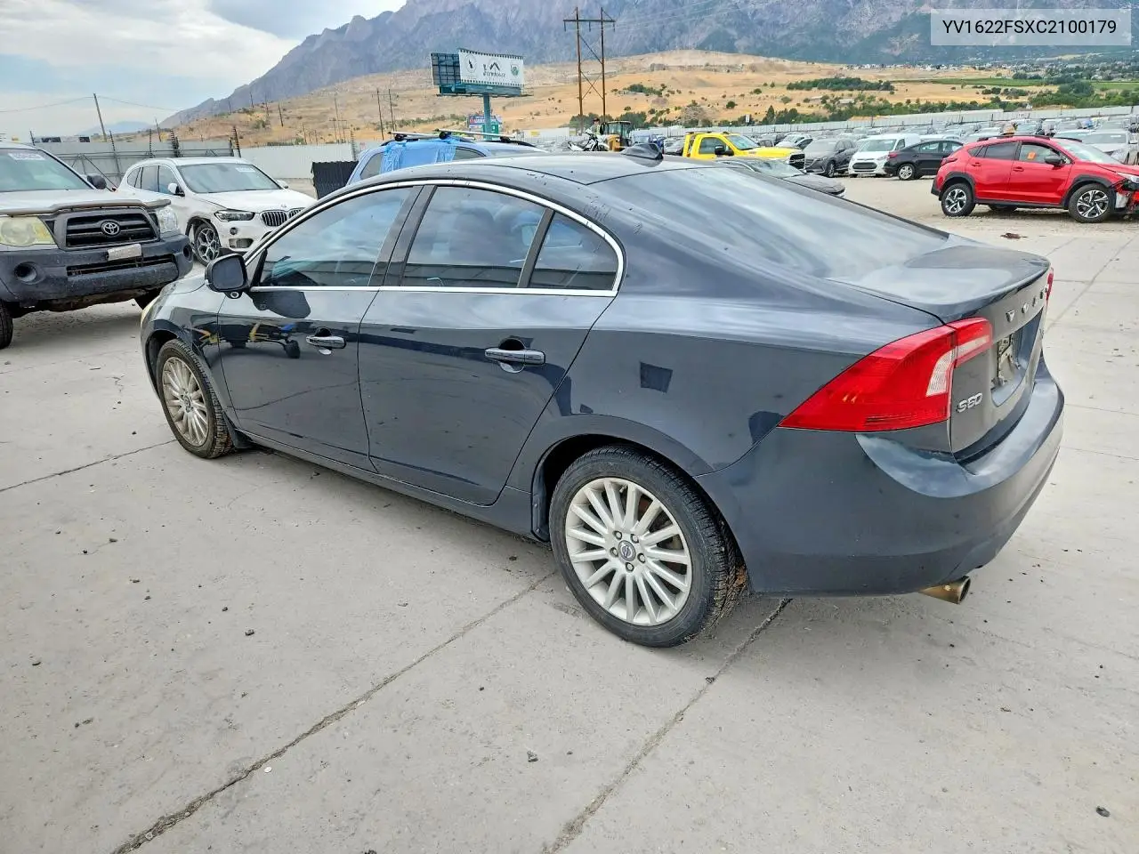 2012 Volvo S60 T5 VIN: YV1622FSXC2100179 Lot: 61922586