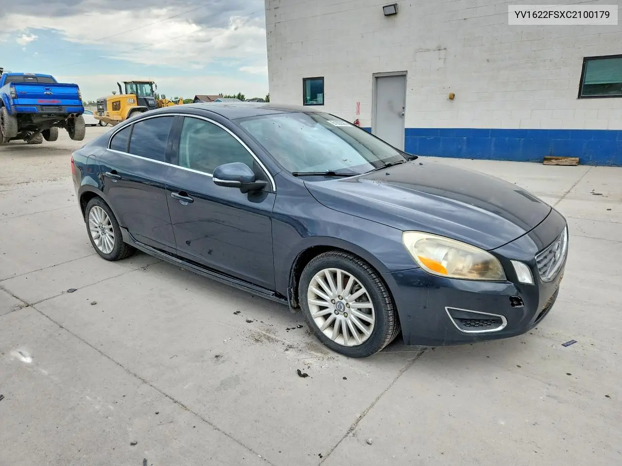 2012 Volvo S60 T5 VIN: YV1622FSXC2100179 Lot: 61922586