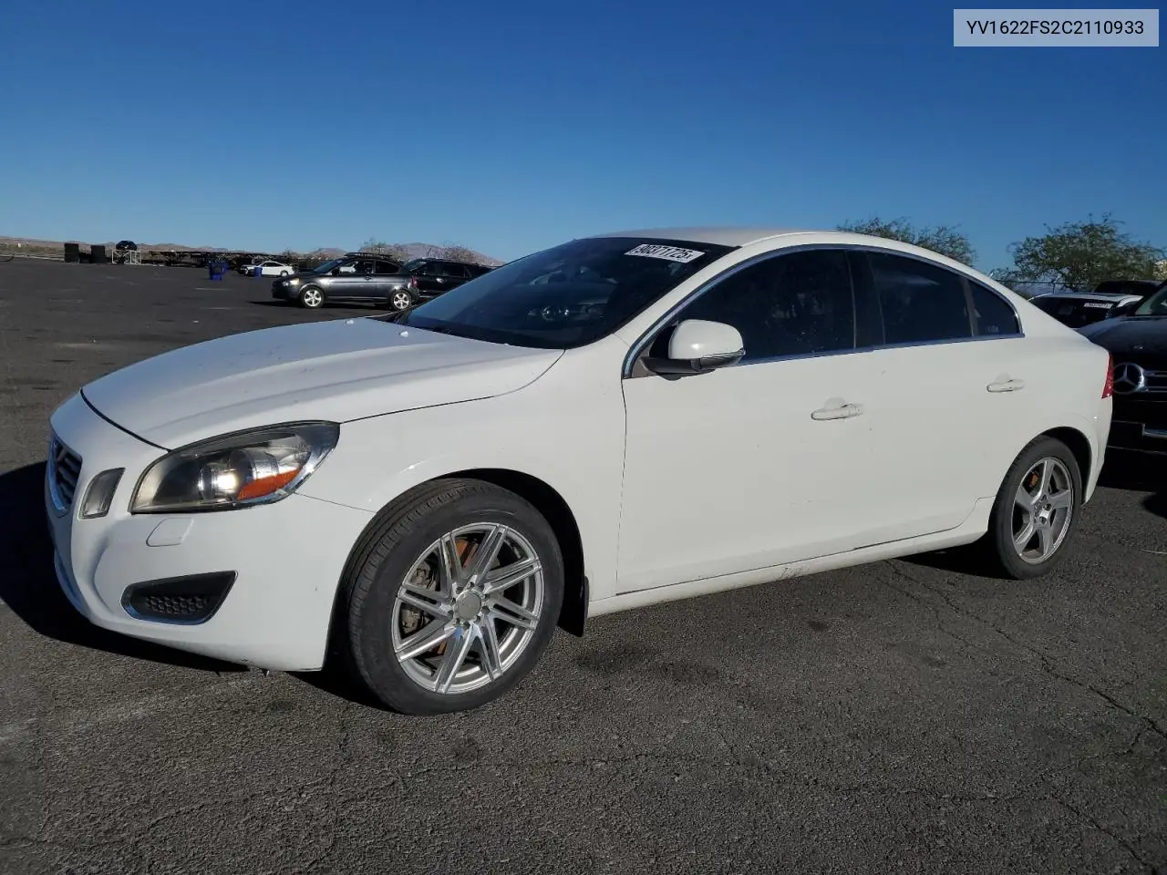 YV1622FS2C2110933 2012 Volvo S60 T5