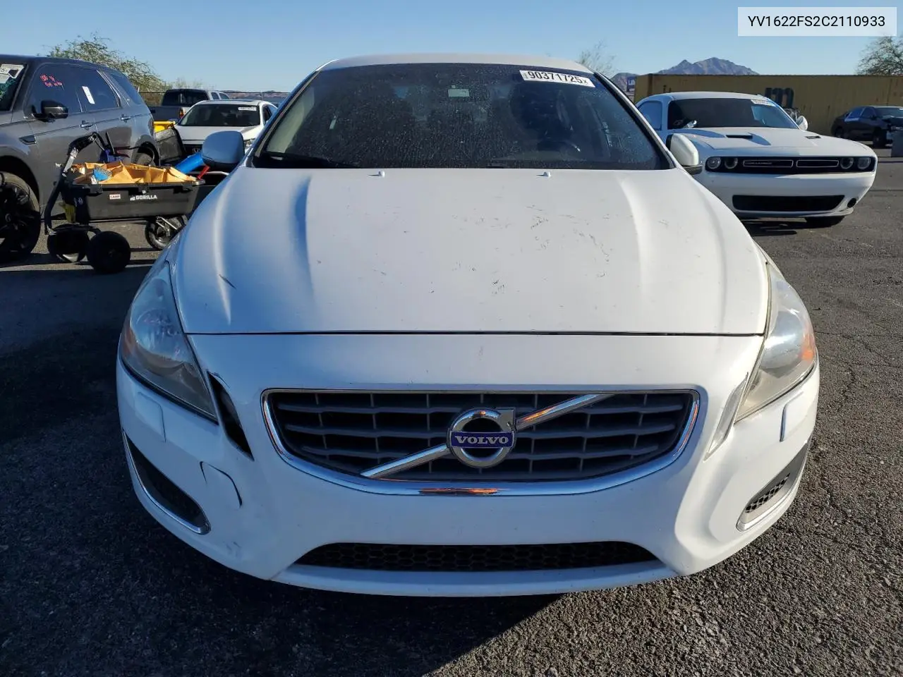 YV1622FS2C2110933 2012 Volvo S60 T5