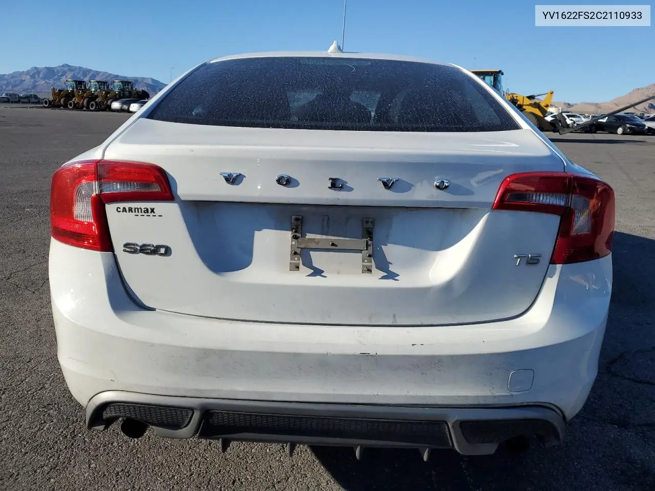 YV1622FS2C2110933 2012 Volvo S60 T5