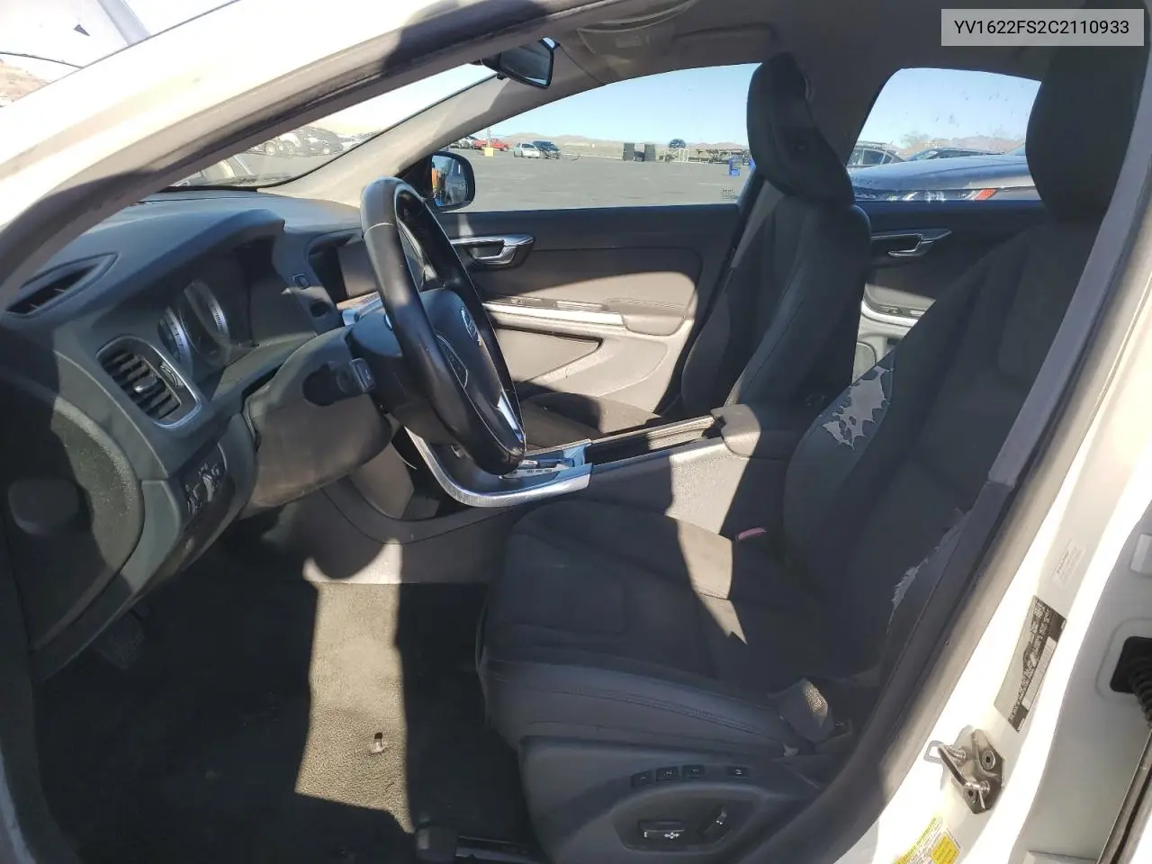 YV1622FS2C2110933 2012 Volvo S60 T5