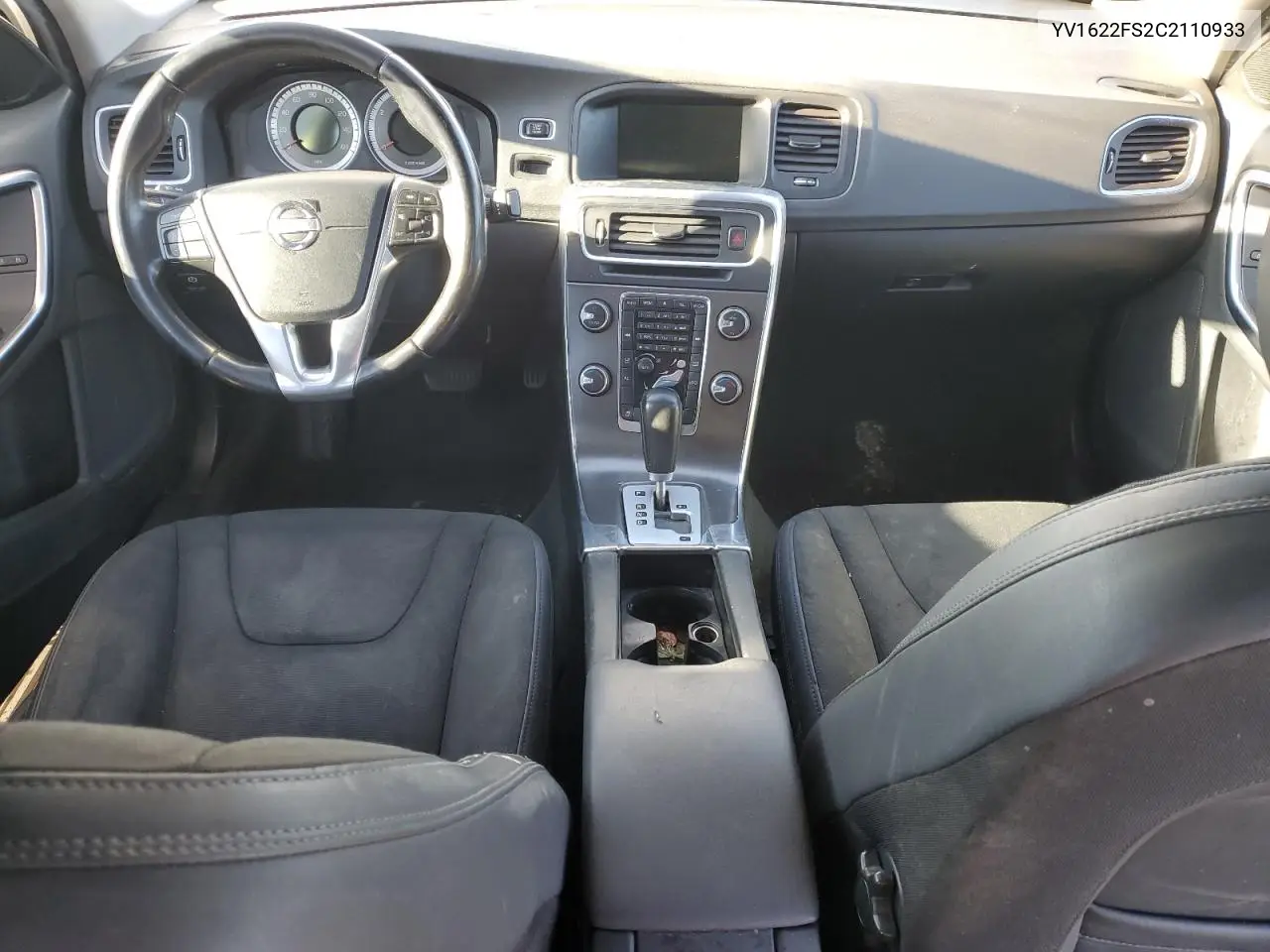 YV1622FS2C2110933 2012 Volvo S60 T5