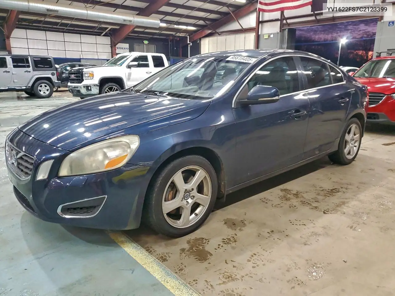 YV1622FS7C2123399 2012 Volvo S60 T5
