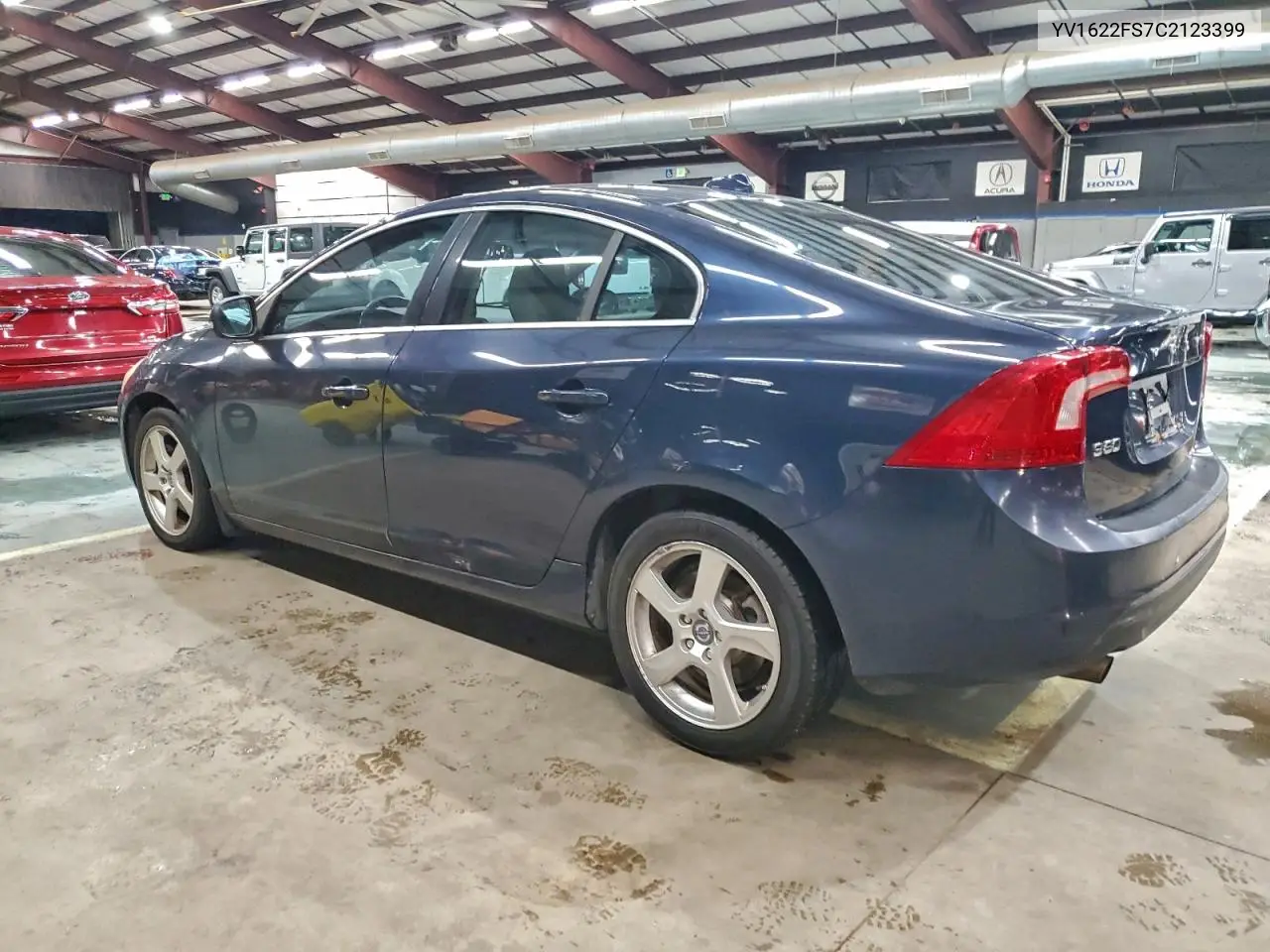 YV1622FS7C2123399 2012 Volvo S60 T5