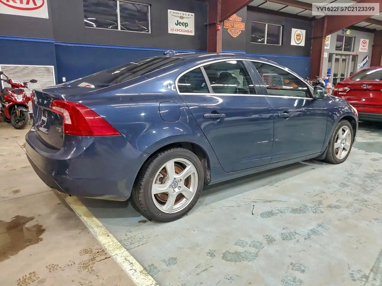 YV1622FS7C2123399 2012 Volvo S60 T5