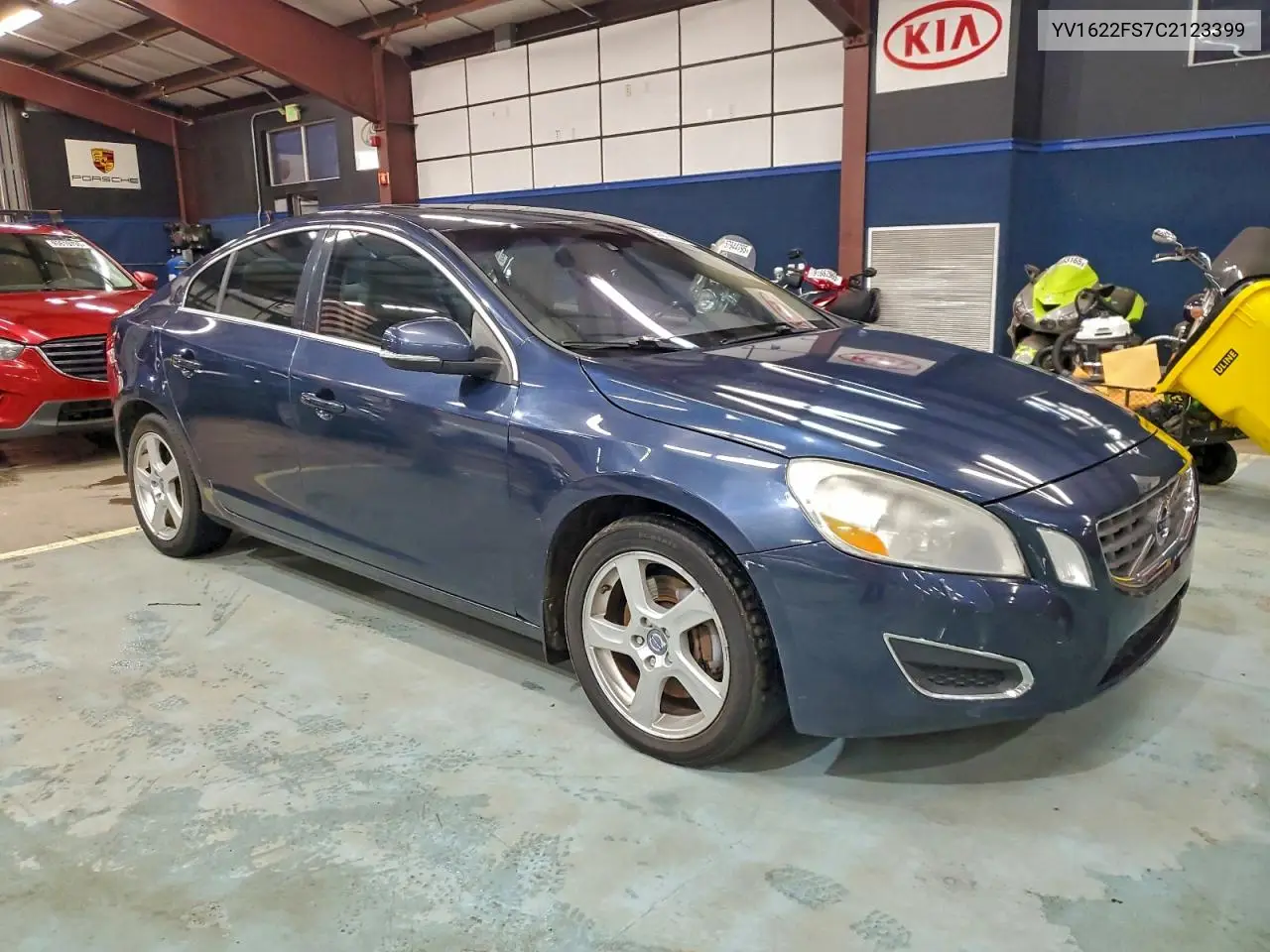 YV1622FS7C2123399 2012 Volvo S60 T5