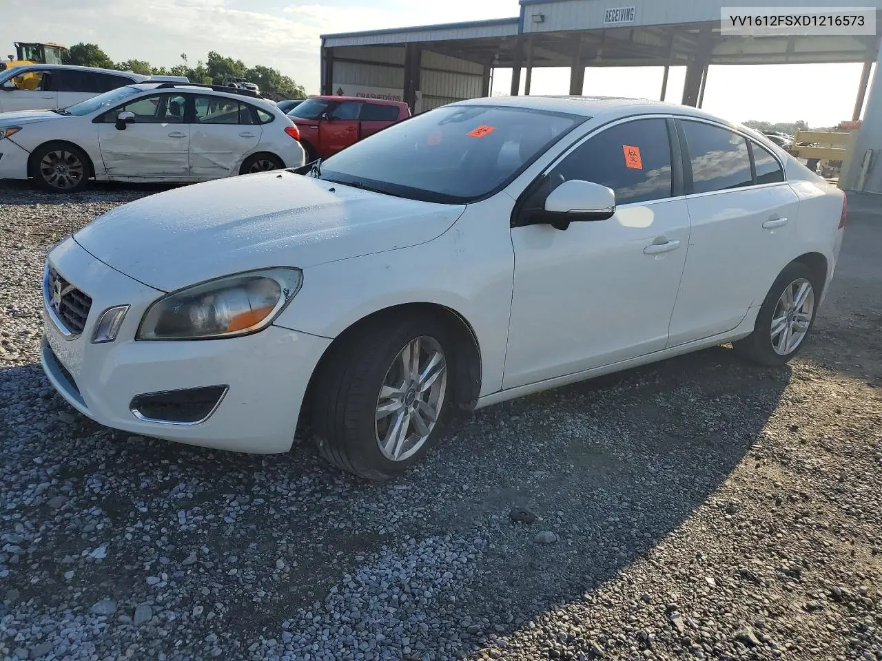 2013 Volvo S60 T5 VIN: YV1612FSXD1216573 Lot: 56114636