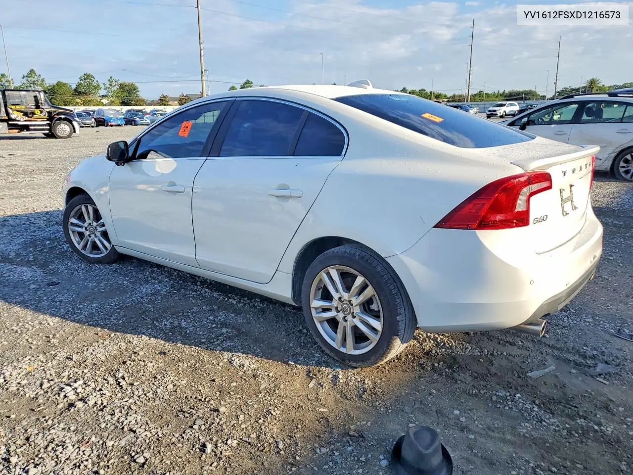 2013 Volvo S60 T5 VIN: YV1612FSXD1216573 Lot: 56114636