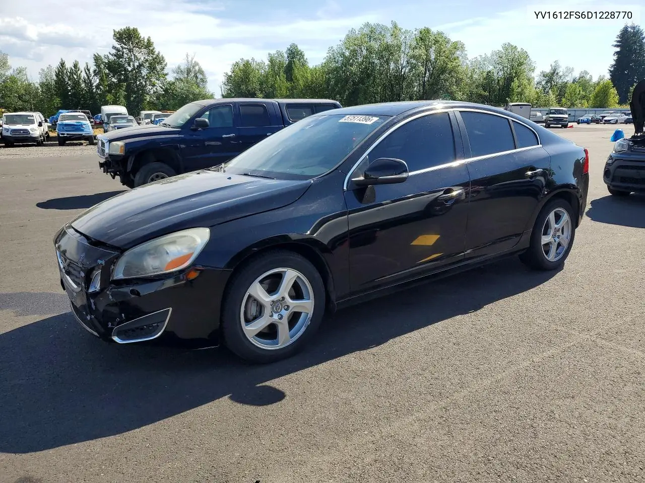 2013 Volvo S60 T5 VIN: YV1612FS6D1228770 Lot: 57511396