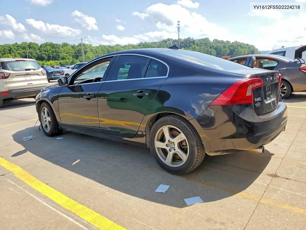2013 Volvo S60 T5 VIN: YV1612FS5D2224218 Lot: 58033586