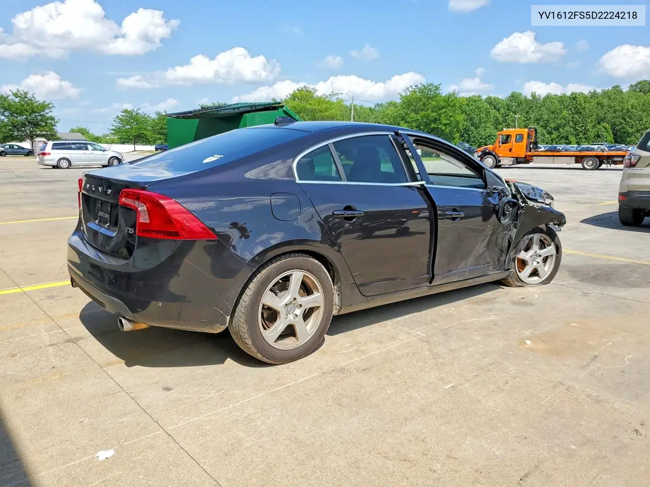 2013 Volvo S60 T5 VIN: YV1612FS5D2224218 Lot: 58033586