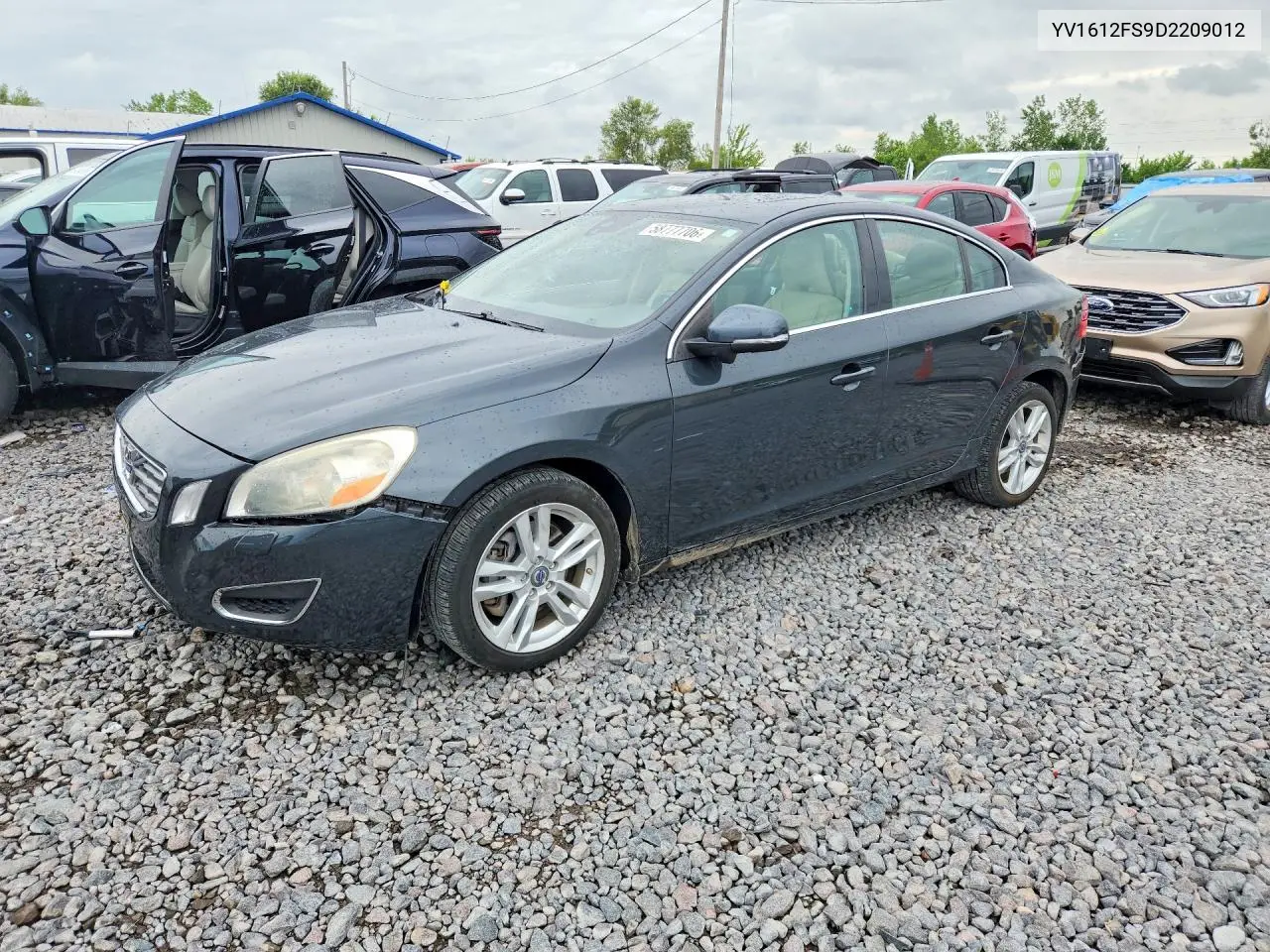 2013 Volvo S60 T5 VIN: YV1612FS9D2209012 Lot: 58777706