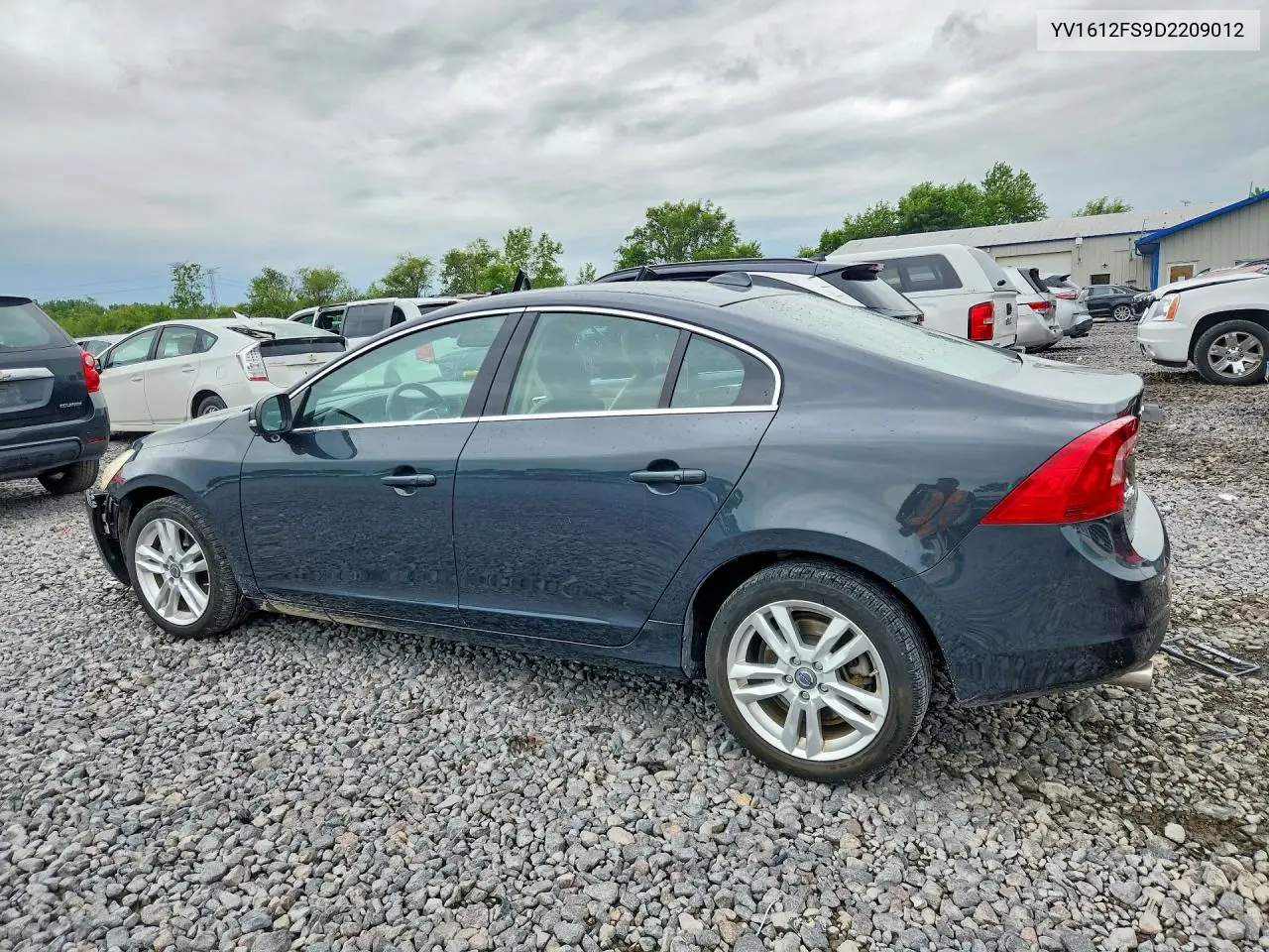 2013 Volvo S60 T5 VIN: YV1612FS9D2209012 Lot: 58777706