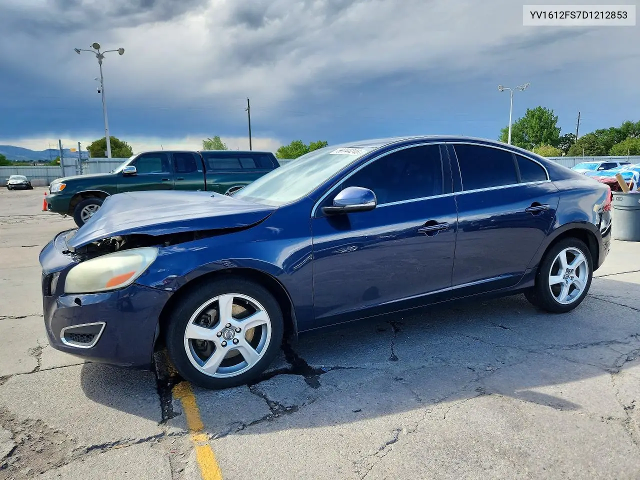 2013 Volvo S60 T5 VIN: YV1612FS7D1212853 Lot: 59744246