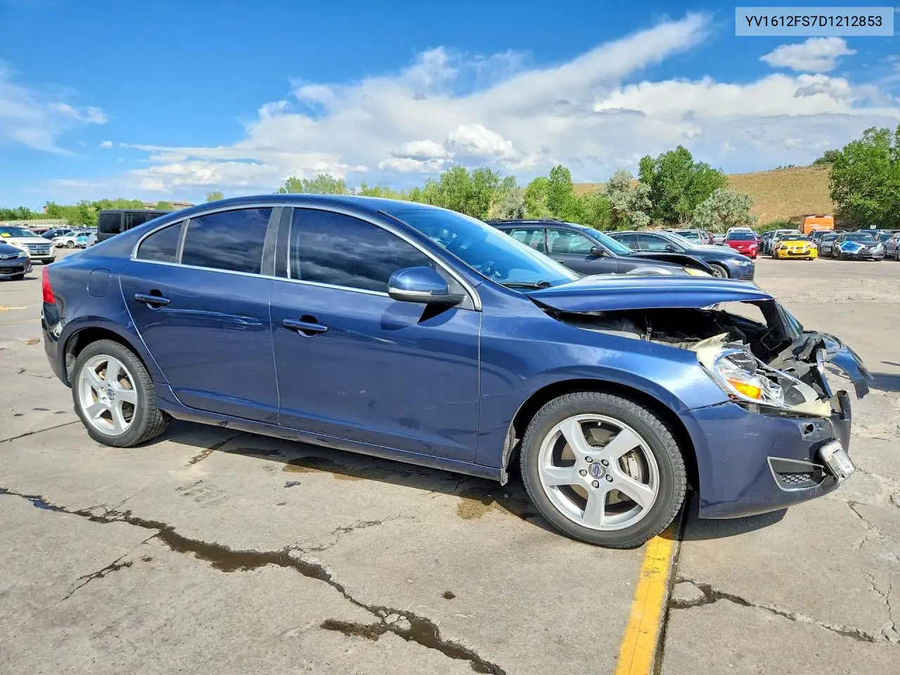 2013 Volvo S60 T5 VIN: YV1612FS7D1212853 Lot: 59744246