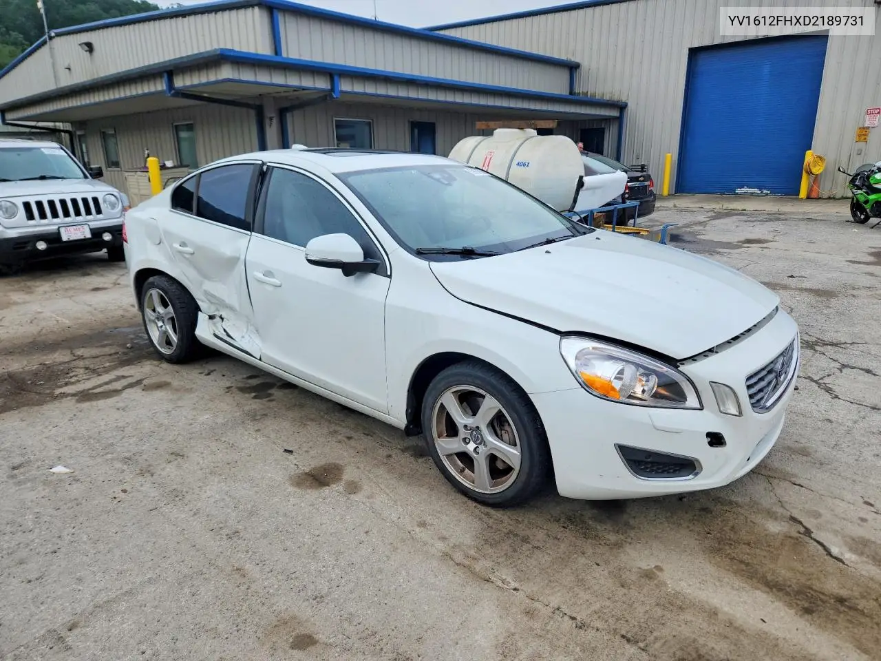 2013 Volvo S60 T5 VIN: YV1612FHXD2189731 Lot: 59897506