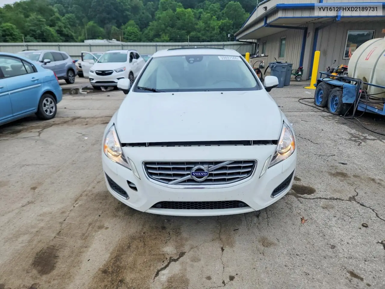 2013 Volvo S60 T5 VIN: YV1612FHXD2189731 Lot: 59897506