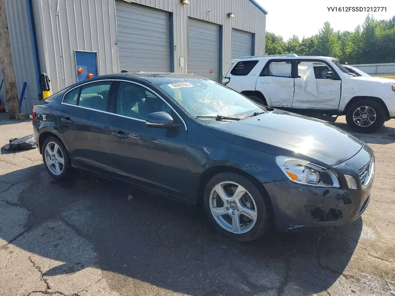 2013 Volvo S60 T5 VIN: YV1612FS5D1212771 Lot: 60009386