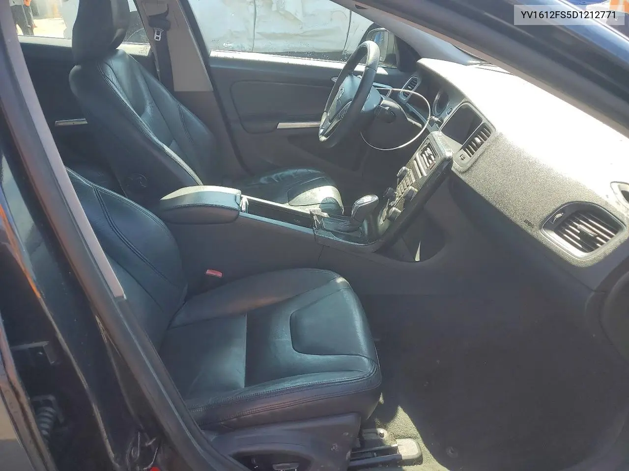 2013 Volvo S60 T5 VIN: YV1612FS5D1212771 Lot: 60009386