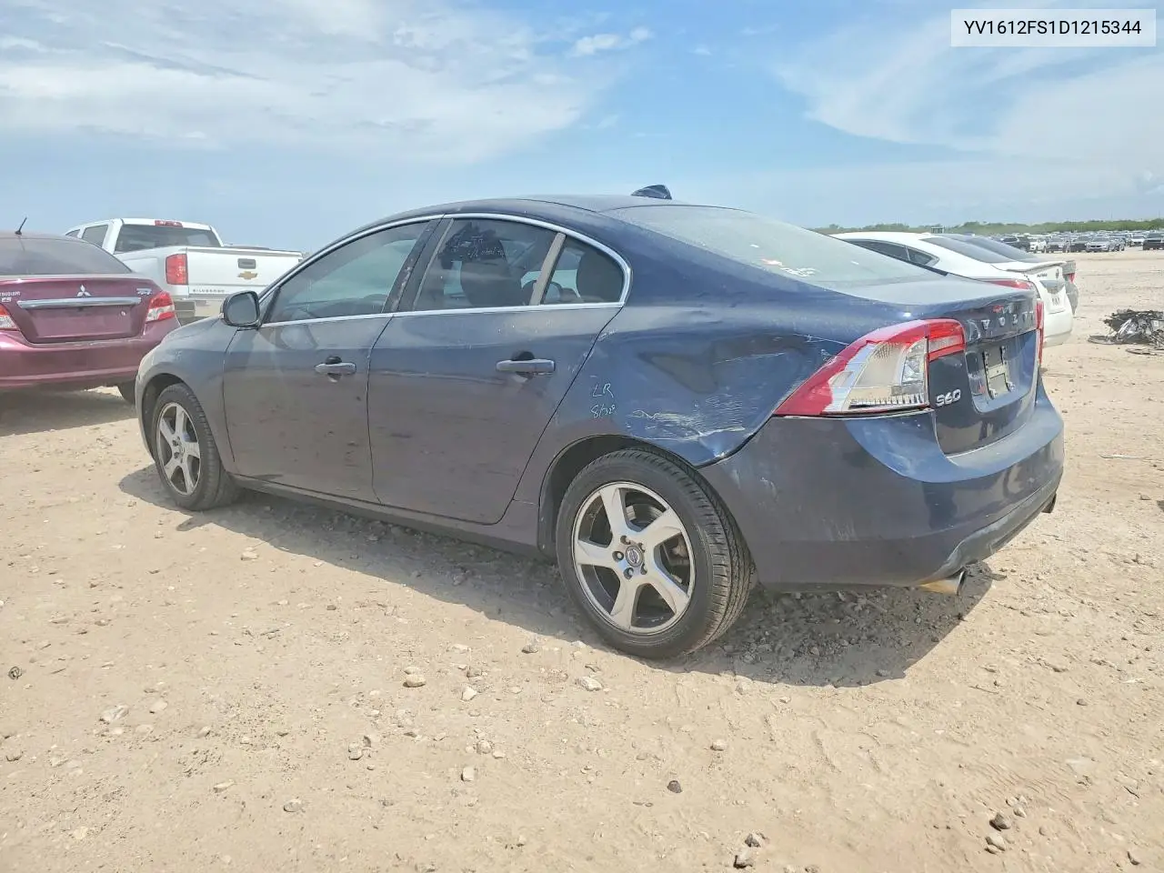 2013 Volvo S60 T5 VIN: YV1612FS1D1215344 Lot: 60224976