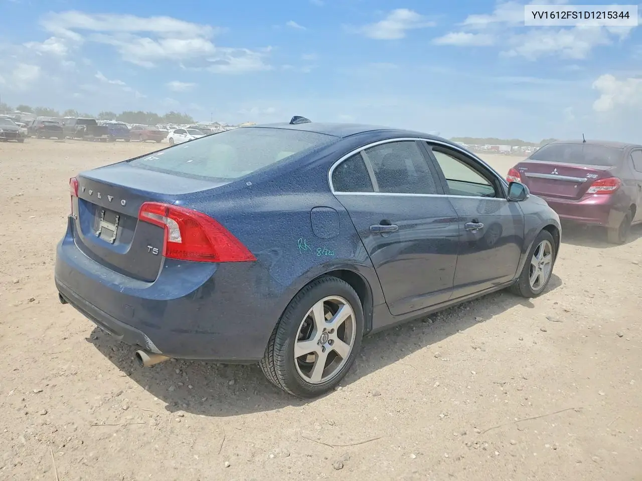 2013 Volvo S60 T5 VIN: YV1612FS1D1215344 Lot: 60224976
