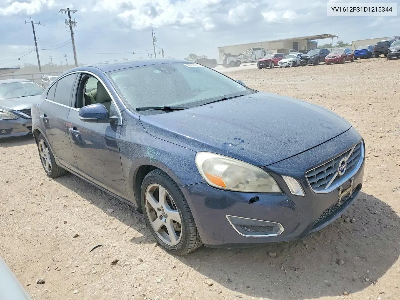 2013 Volvo S60 T5 VIN: YV1612FS1D1215344 Lot: 60224976