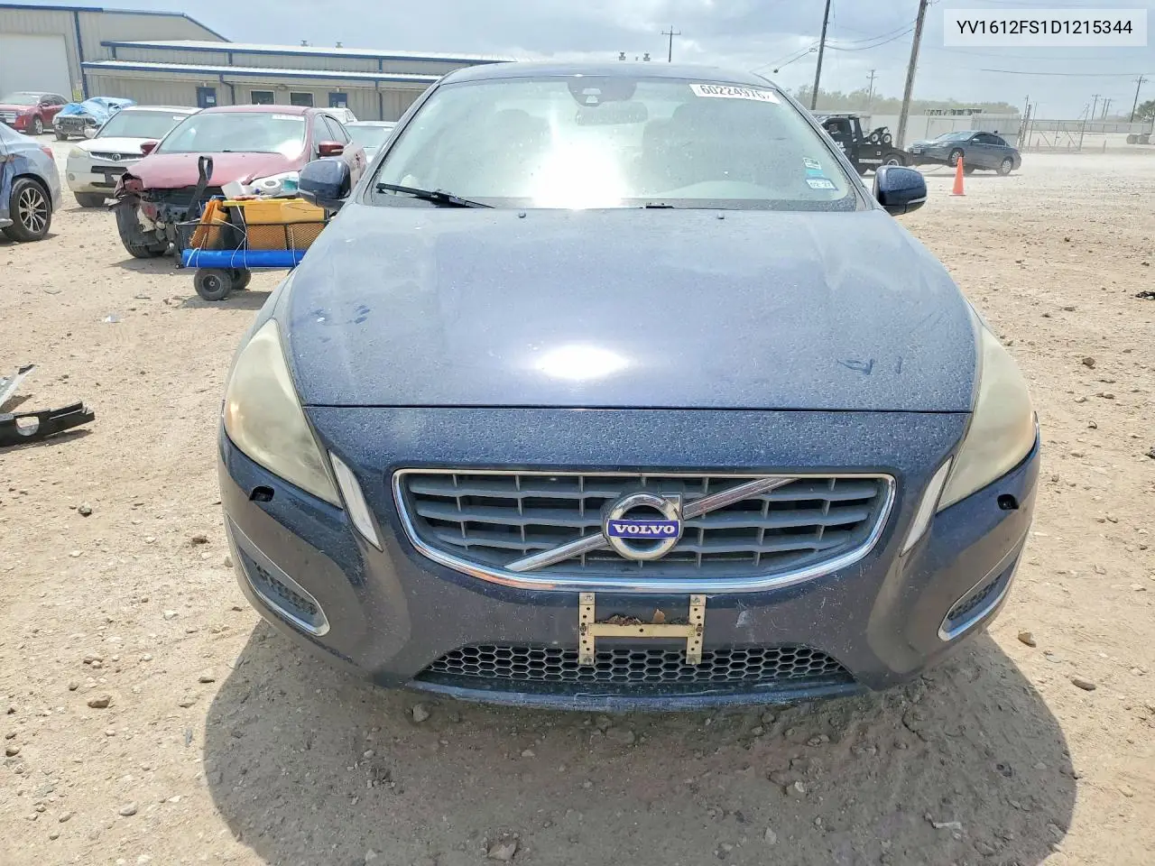 2013 Volvo S60 T5 VIN: YV1612FS1D1215344 Lot: 60224976