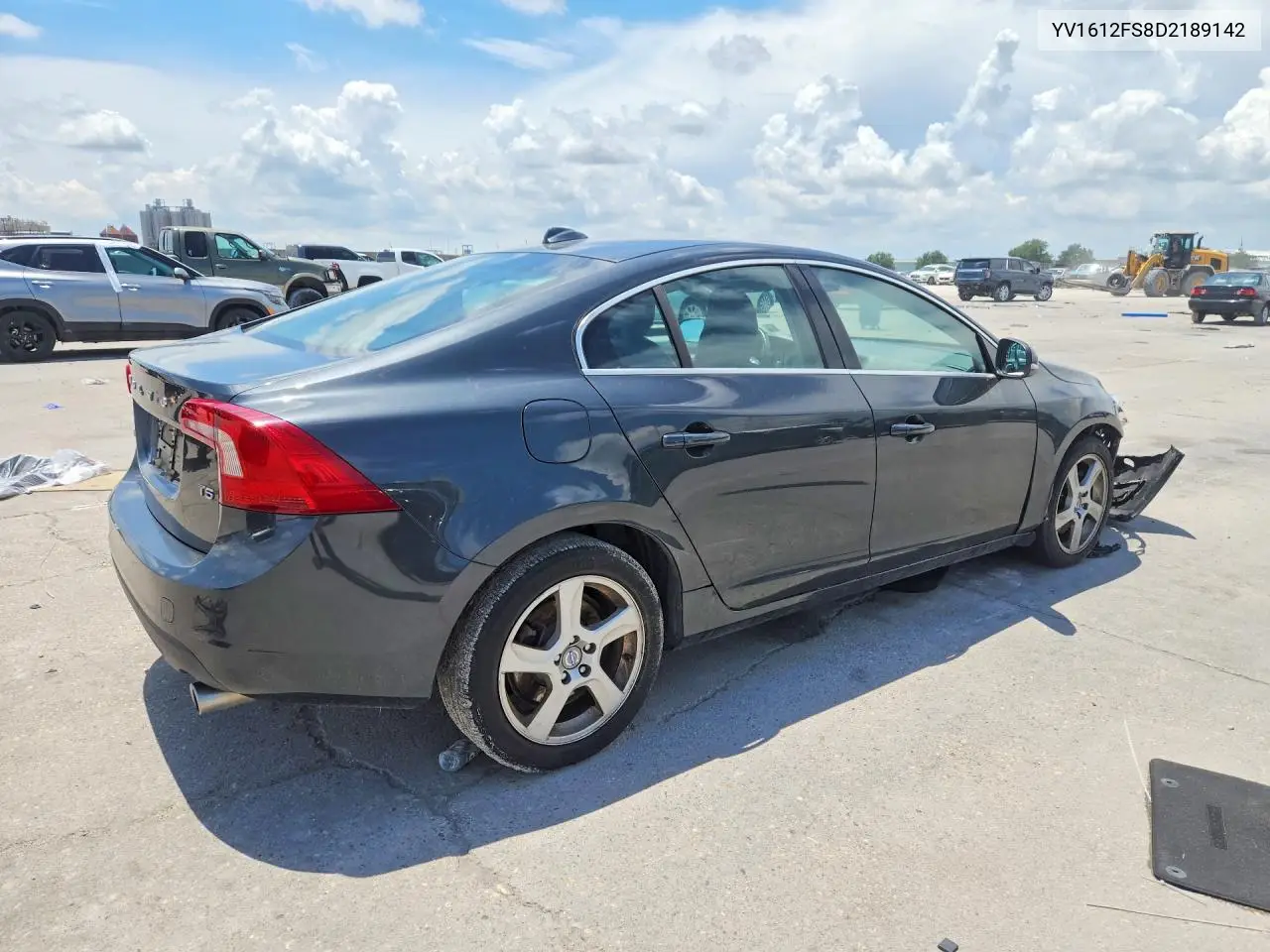 2013 Volvo S60 T5 VIN: YV1612FS8D2189142 Lot: 60372496
