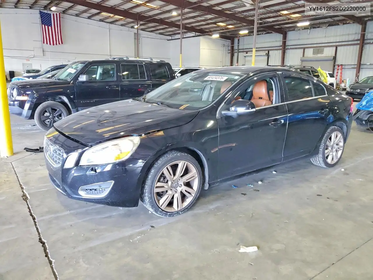 2013 Volvo S60 T5 VIN: YV1612FS2D2220000 Lot: 60424376