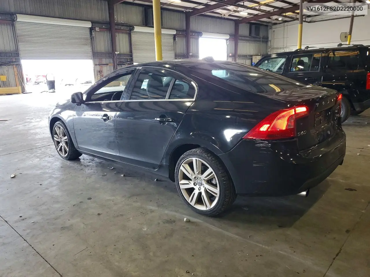 2013 Volvo S60 T5 VIN: YV1612FS2D2220000 Lot: 60424376