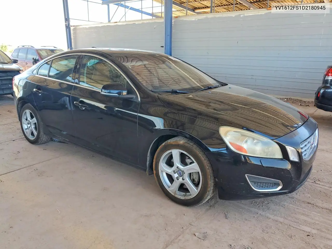 2013 Volvo S60 T5 VIN: YV1612FS1D2180945 Lot: 60520676