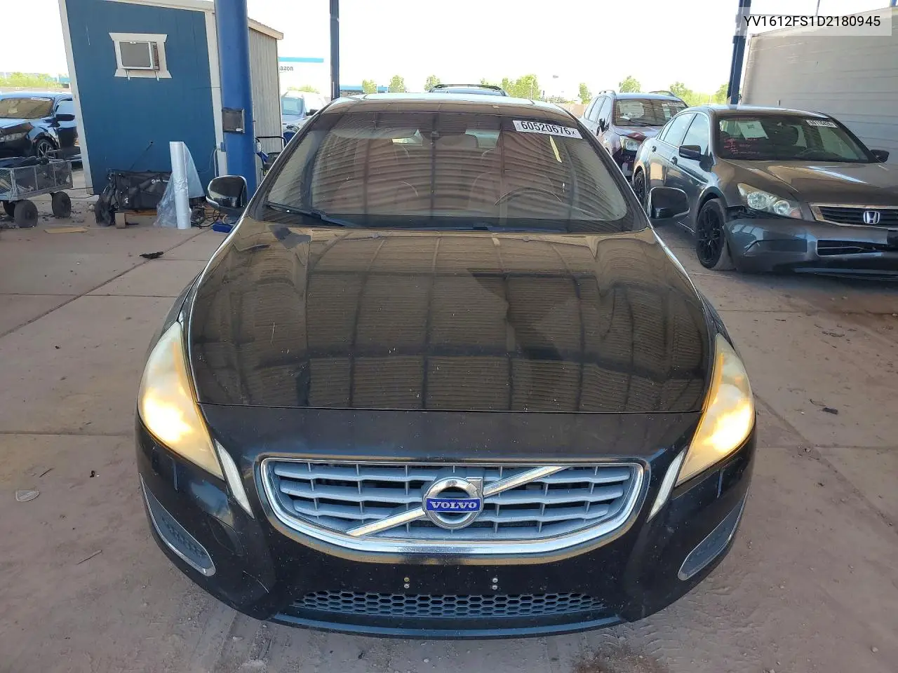 2013 Volvo S60 T5 VIN: YV1612FS1D2180945 Lot: 60520676
