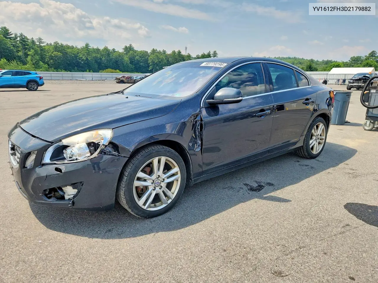 2013 Volvo S60 T5 VIN: YV1612FH3D2179882 Lot: 60779296