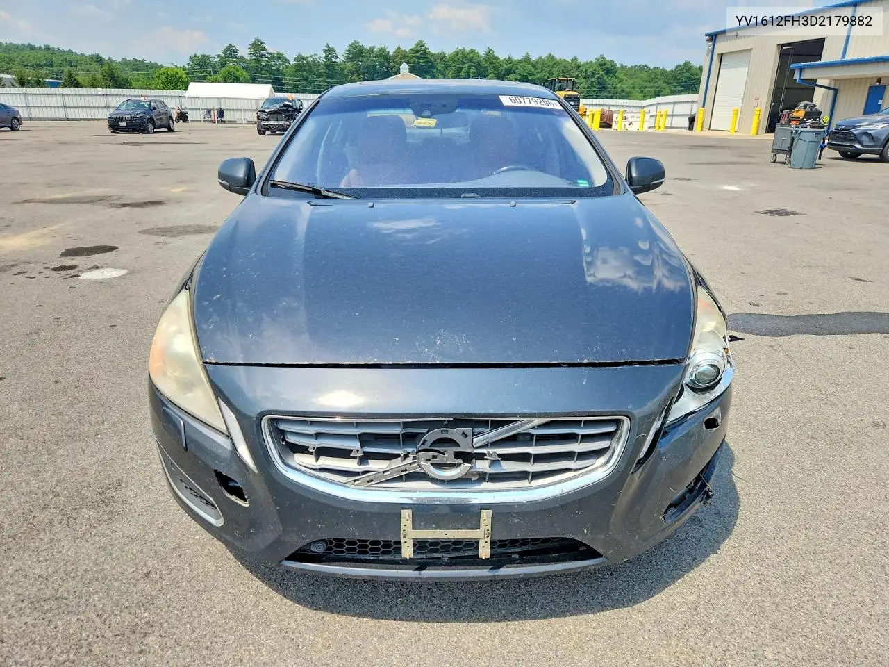 2013 Volvo S60 T5 VIN: YV1612FH3D2179882 Lot: 60779296