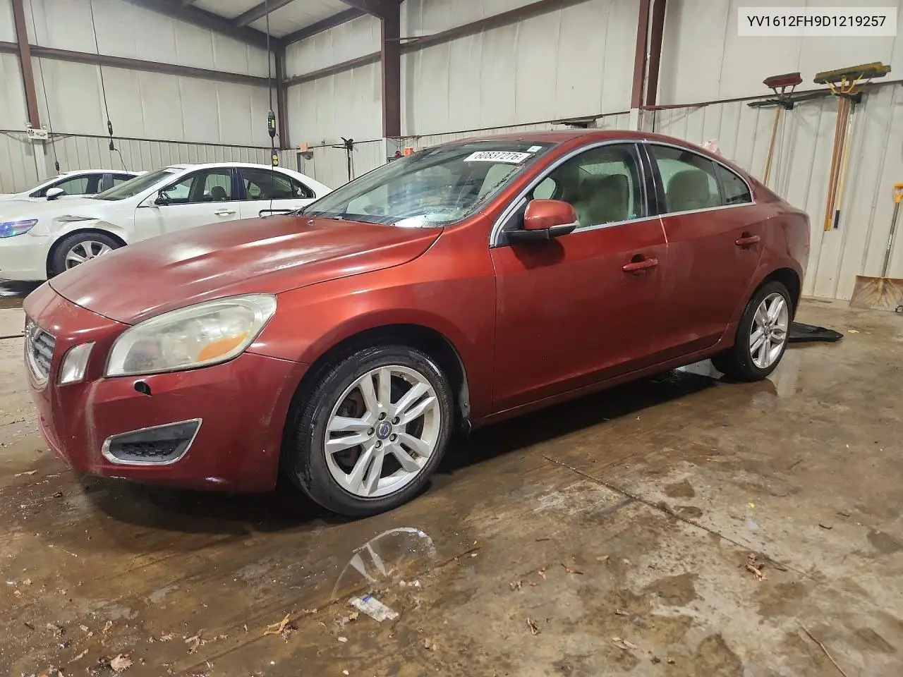 2013 Volvo S60 T5 VIN: YV1612FH9D1219257 Lot: 60837276