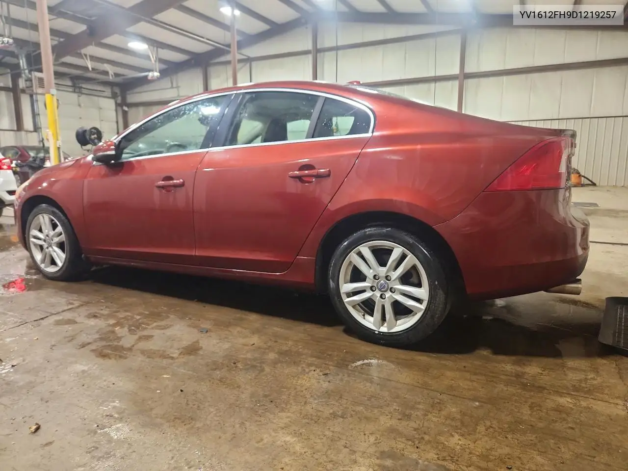 2013 Volvo S60 T5 VIN: YV1612FH9D1219257 Lot: 60837276