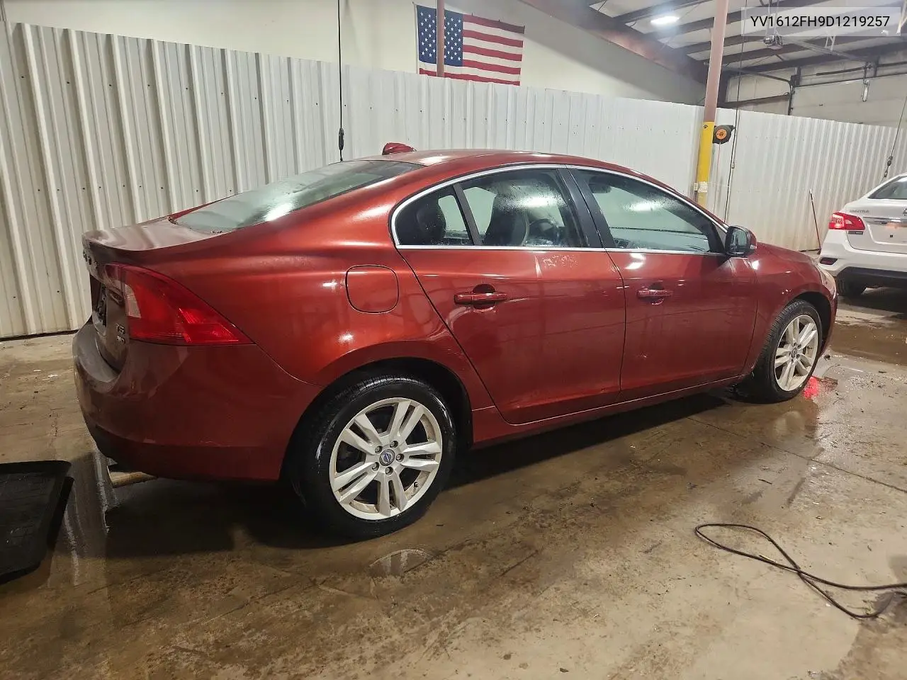 2013 Volvo S60 T5 VIN: YV1612FH9D1219257 Lot: 60837276