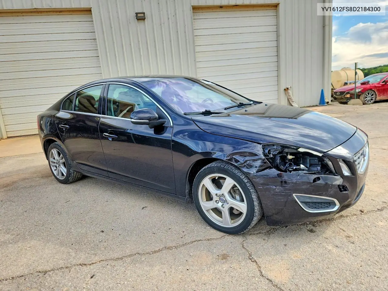 2013 Volvo S60 T5 VIN: YV1612FS8D2184300 Lot: 61177216