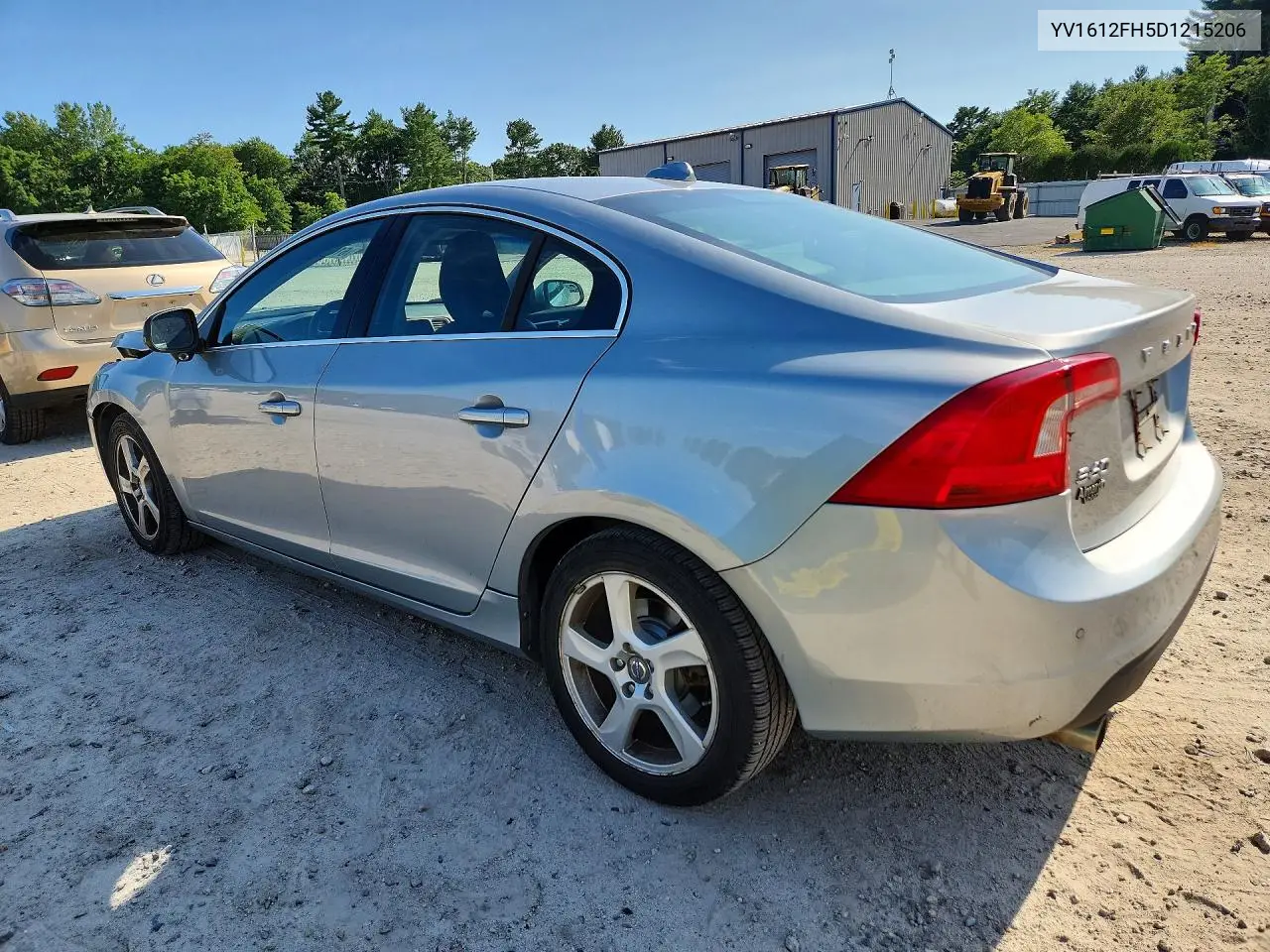 2013 Volvo S60 T5 VIN: YV1612FH5D1215206 Lot: 61685786