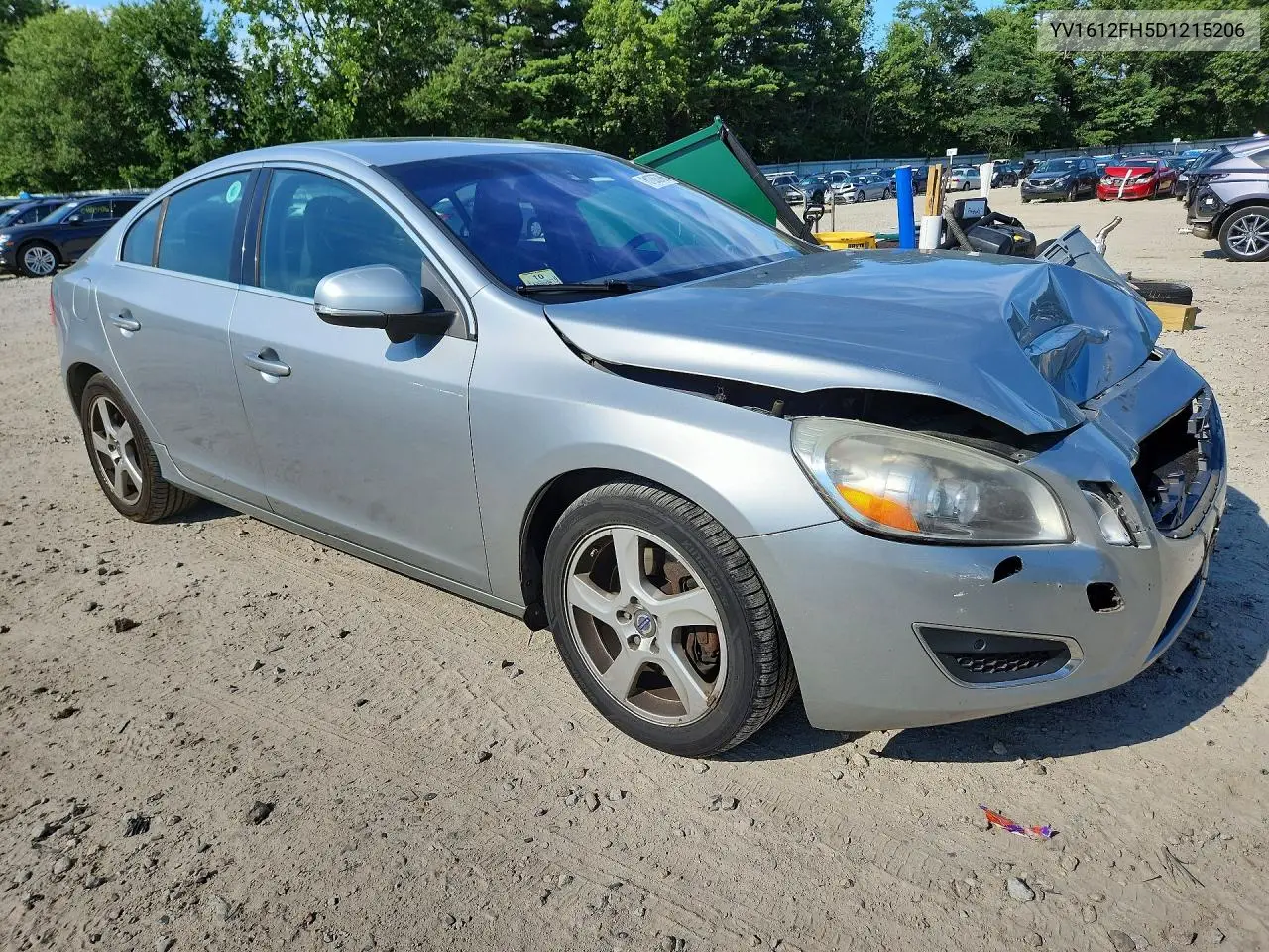 2013 Volvo S60 T5 VIN: YV1612FH5D1215206 Lot: 61685786