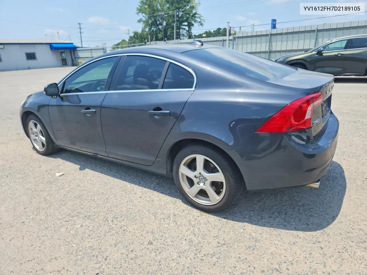 2013 Volvo S60 T5 VIN: YV1612FH7D2189105 Lot: 61910066